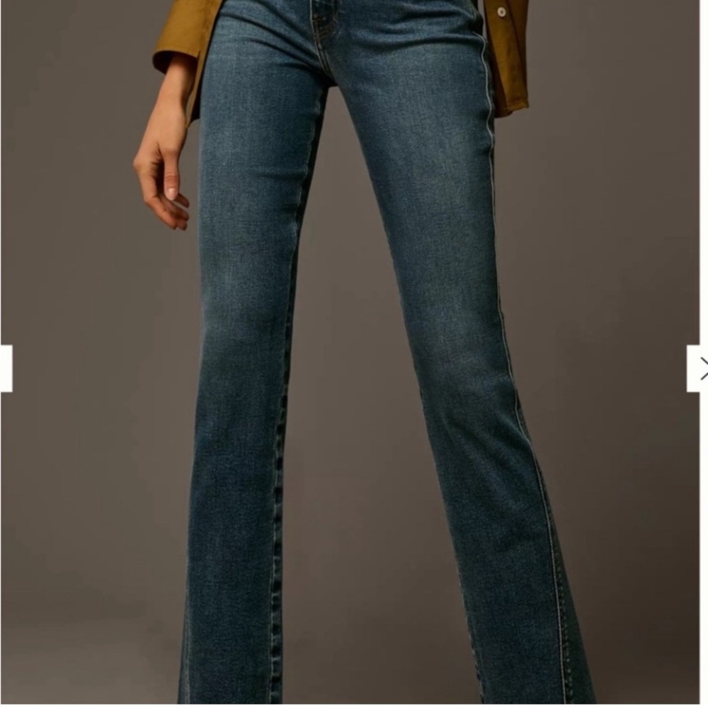 Hudson Jeans Women's Deep Blue Straight Leg Denim 29 waist / 28 long